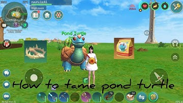 HOW TO TAME POND TURTLE 🐢 | UTOPIA ORIGIN | PVE 702 #utopia #utopia