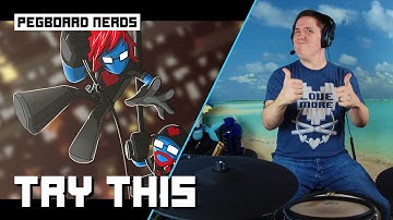 Try This By Pegboard Nerds On Drums!