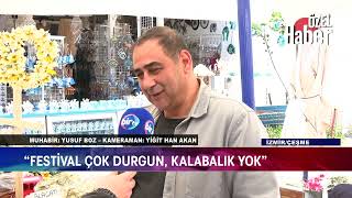 15. ALAÇATI OT FESTİVALİ KAPILARINI AÇTI