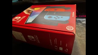 Купила себе подарок на новый год/Nintendo Switch OLED/Распаковка и тест