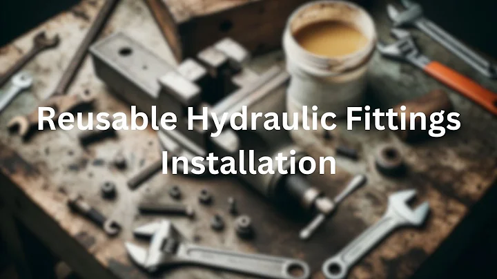 Install Reusable Hydraulic fittings assembly, quick and easy!