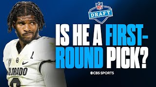 Is Shedeur Sanders a first-round NFL Draft pick?