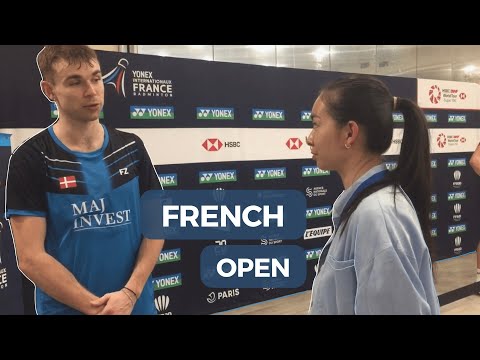 🏸YONEX French Open 🇫🇷 - finales des IFBs, interview de Rasmus Gemke