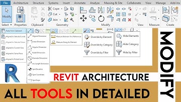 Revit modify tools | Revit tutorials | Revit architecture tutorial |
