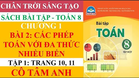 Sách bài tập - Toán 8 - Chân trời sáng tạo - Chương 1 - Bài 2 - Các phép toán với đa thức nhiều biến
