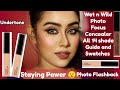 Wet n wild photo focus concealer Review,Swatches, Staying Power, Shade Guide