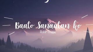 Baato Sanaatan Ko Nepali Christian Song Lyrics Video Rohit Thapa Jeremiah 616