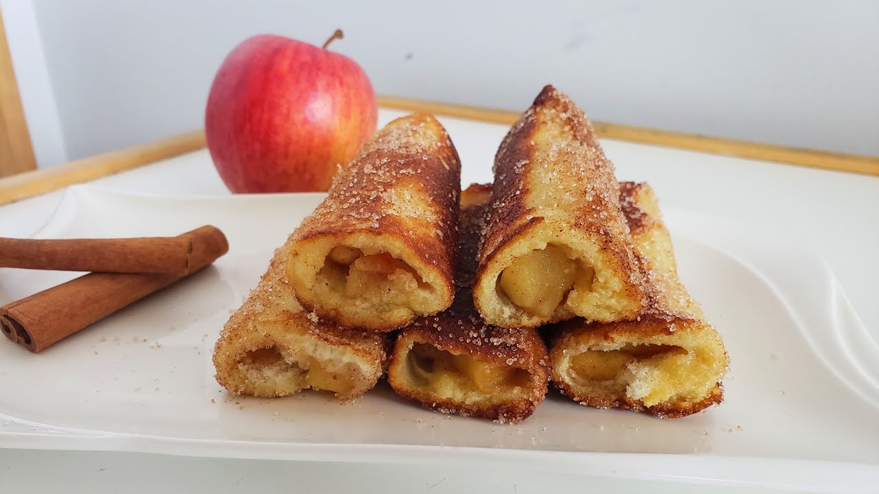 AppleCinnamon French Toast Roll Ups PandeyGcooking YouTube