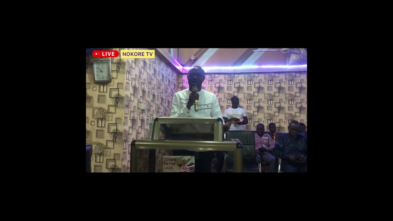 powerful message from apostle Sampson koomson,                             (   Abroɔ Nnyɛ  )