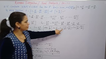 Riemann Integration || Ex- 1.1 || B.A / B.sc 3rd year Math || Real Analysis || New era maths classes
