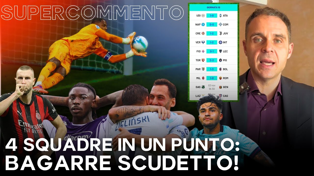 IL SUPERCOMMENTO ALLA 10ª GIORNATA