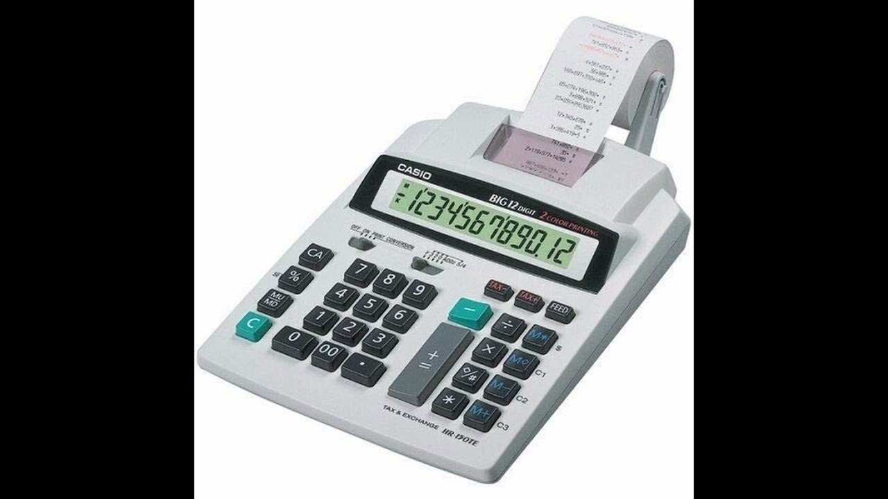 Adding Machine High Quality Sound Effects SFX Copyright Free