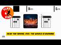 SUNONUS   Smoke On The Water V2 | Scrolling Guitar Chords &amp; Lyrics Mashup Deep Purple