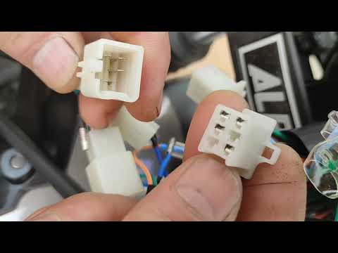 Обзор по сборки мопеда Alpha RS-12 и Альфа RS-11 ZS50C