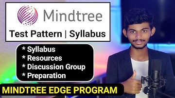 Mind Tree Complete Syllabus & Exam pattern | Mindtree Edge Program | BCA & BSC Students