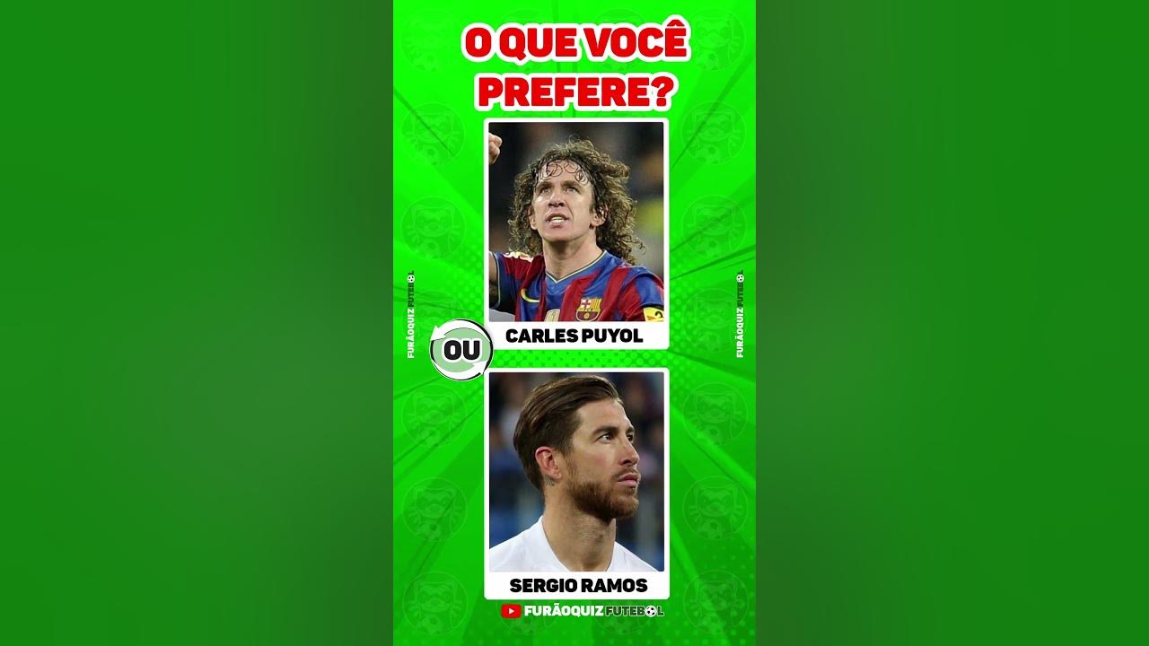 Quem você prefere? Só perguntas difíceis! #futebol #quiz #qualvocepref