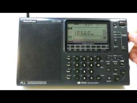 Radioshack DX-398 / Sangean ATS-909 All band radio receiver