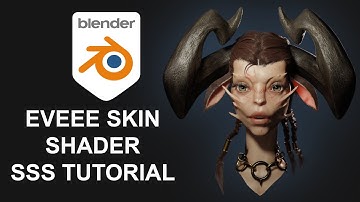Eevee Skin Shader and Subsurface Scattering Tutorial Blender 2.9