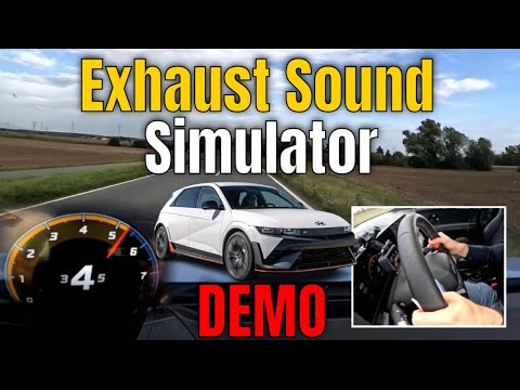 2025 Hyundai IONIQ 5 N Active Sound + Simulated Exhaust Sound Demo