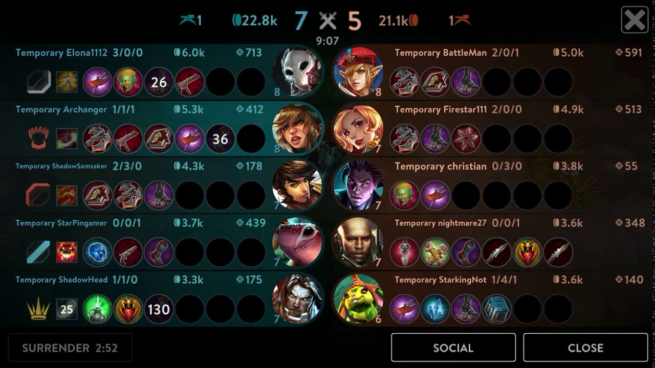 Vainglory: Wp Rona Jungle