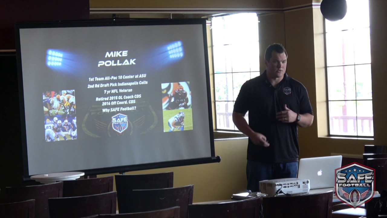 NFL Veteran Explains SAFE Football to H.S. Coaches