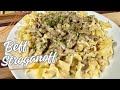 Beef stroganoff  how to make beef stroganoff  by ross kitchen recipes