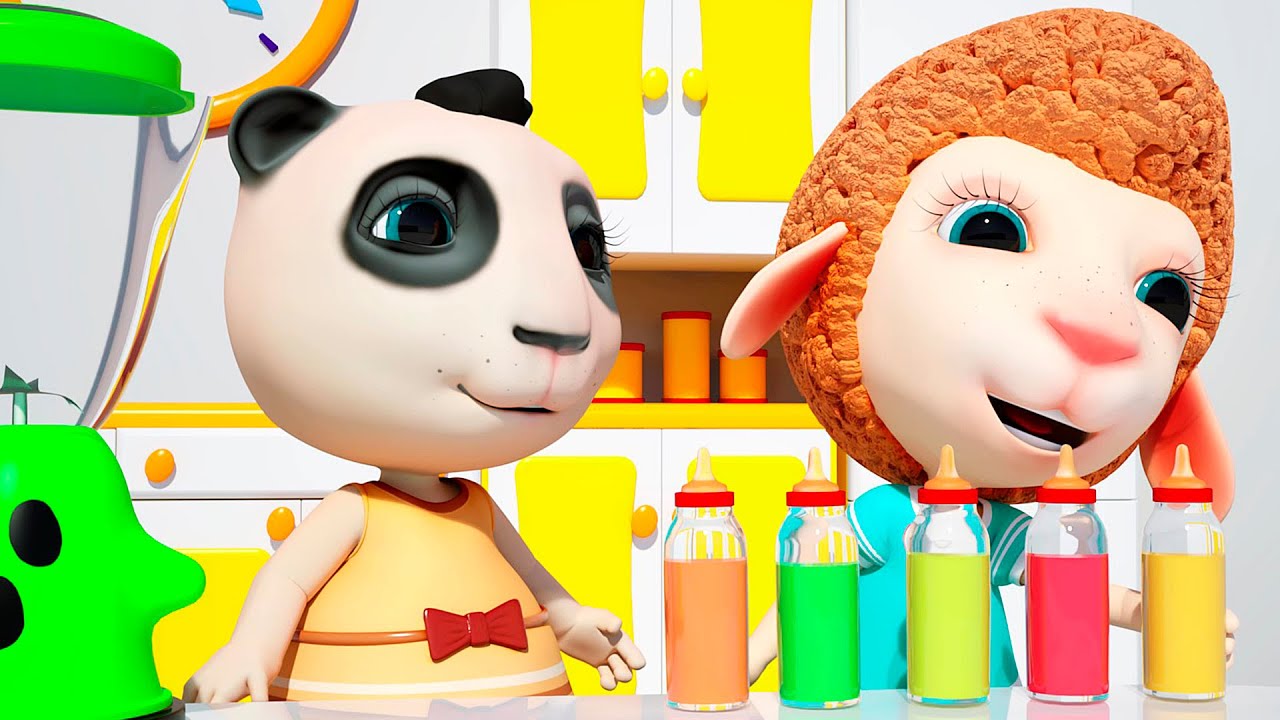 Which Bottle Will Dolly Choose? | 3D Cartoon for Kids | Dolly and Friends Shorts