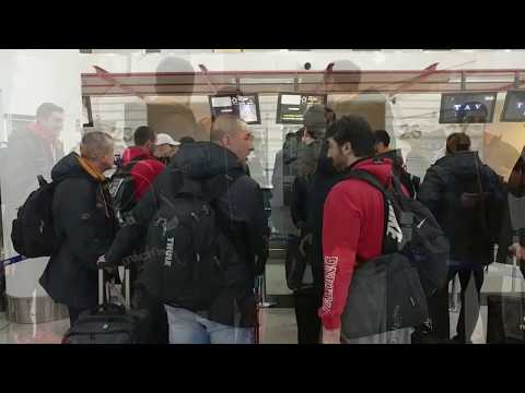 ეროვნული ნაკრები საბერძნეთში გაემგზავრა