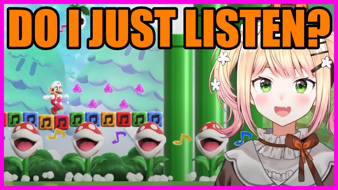 Nene becomes almost Speechless when Piranha Plants start singing