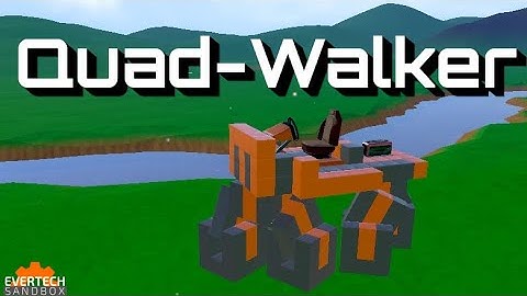 Build a 4-Legged Walker | Evertech Sandbox Tutorial (mobile)