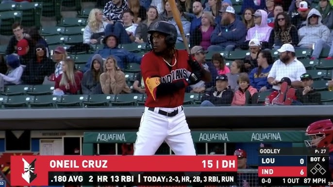 MLB on X: Oneil Cruz with his 1st homer of the season!   / X