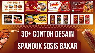 30  DESAIN SPANDUK SOSIS BAKAR KEREN, KEKINIAN, & MODERN | TONTON SEKARANG JUGA!!!