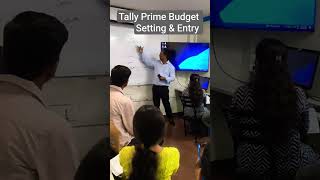 Tally Prime Accounting Software Budget setting and entry checking budget Report