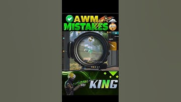 AWM MISTAKKES 2 POWERFULL SNIPER TRICK | AWM SECRET TIPS ANS TRICKS #freefire #awmking