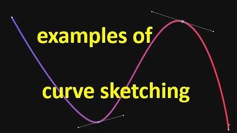 examples of curve sketching (5/6)