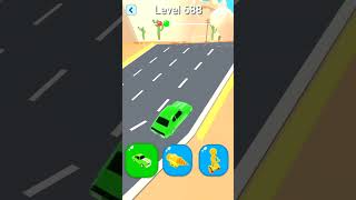 Shape-Shifting 2 GAMEPLAY Level No #688 Walkthrough - New Update Car Racing #Shorts #ShapeShifting screenshot 2