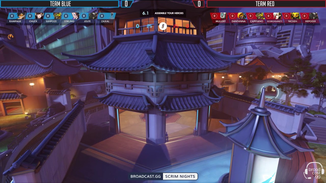 Broadcast.gg Scrim Nights Nov 26 2017 Match 2