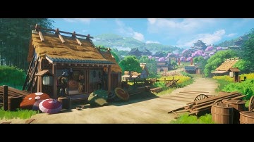 Feudal Japan in Anime Style - Artstation Challenge - Unreal Engine 4