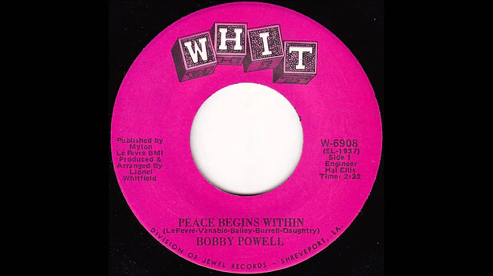 Bobby Powell - Peace Begins Within