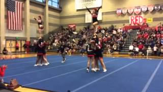 LHS Cheer 2016 - Clackamas Comp