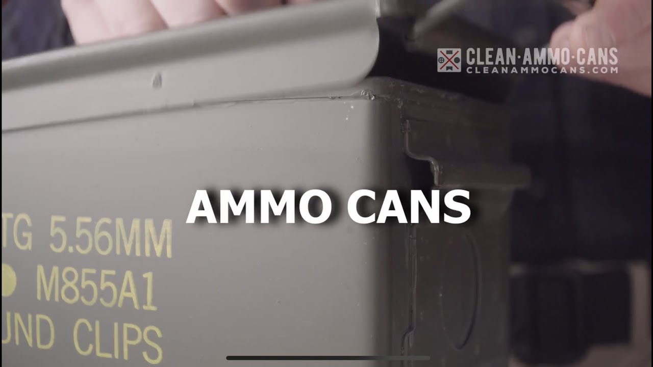 3 Pack - 9mm M2A1/M2A2 Ammo Cans