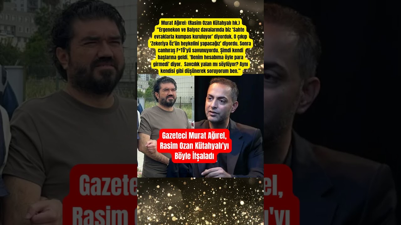 Gazeteci Murat Ağırel, Rasim Ozan Kütahyalı'yı Böyle İfşaladı #shorts #paraisletmecisi