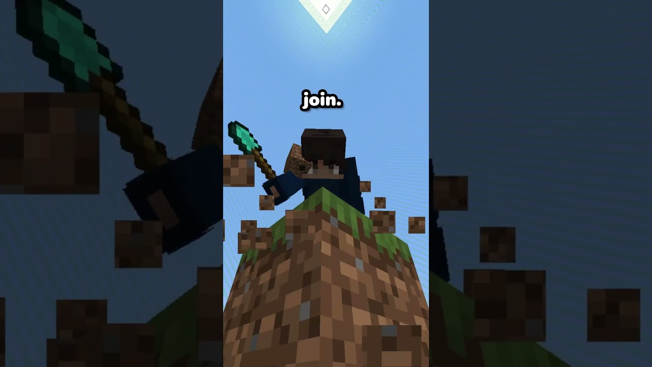 How to join the BEST Minecraft OneBlock Server! #minecraft #oneblock