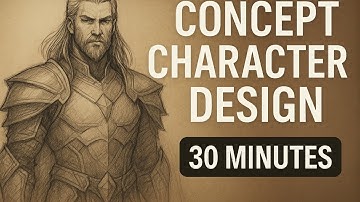 Full character concept design basics /piccelator /  اساسيات تصميم شخصيه كامله باستخدام اسلوب الفكره