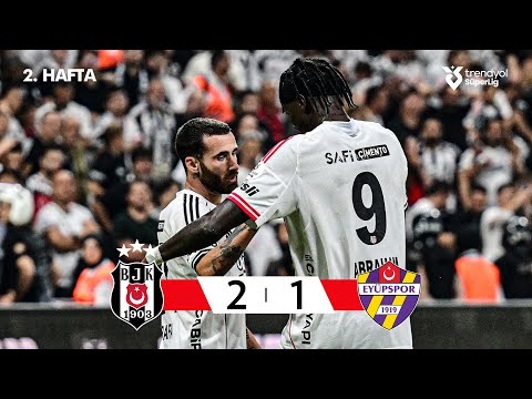 Besiktas Eyupspor Goals And Highlights