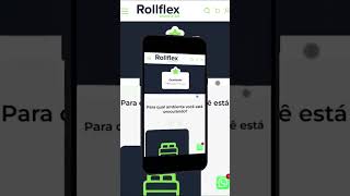 🚨 Você ainda não viu o novo site da Rollflex? #shorts