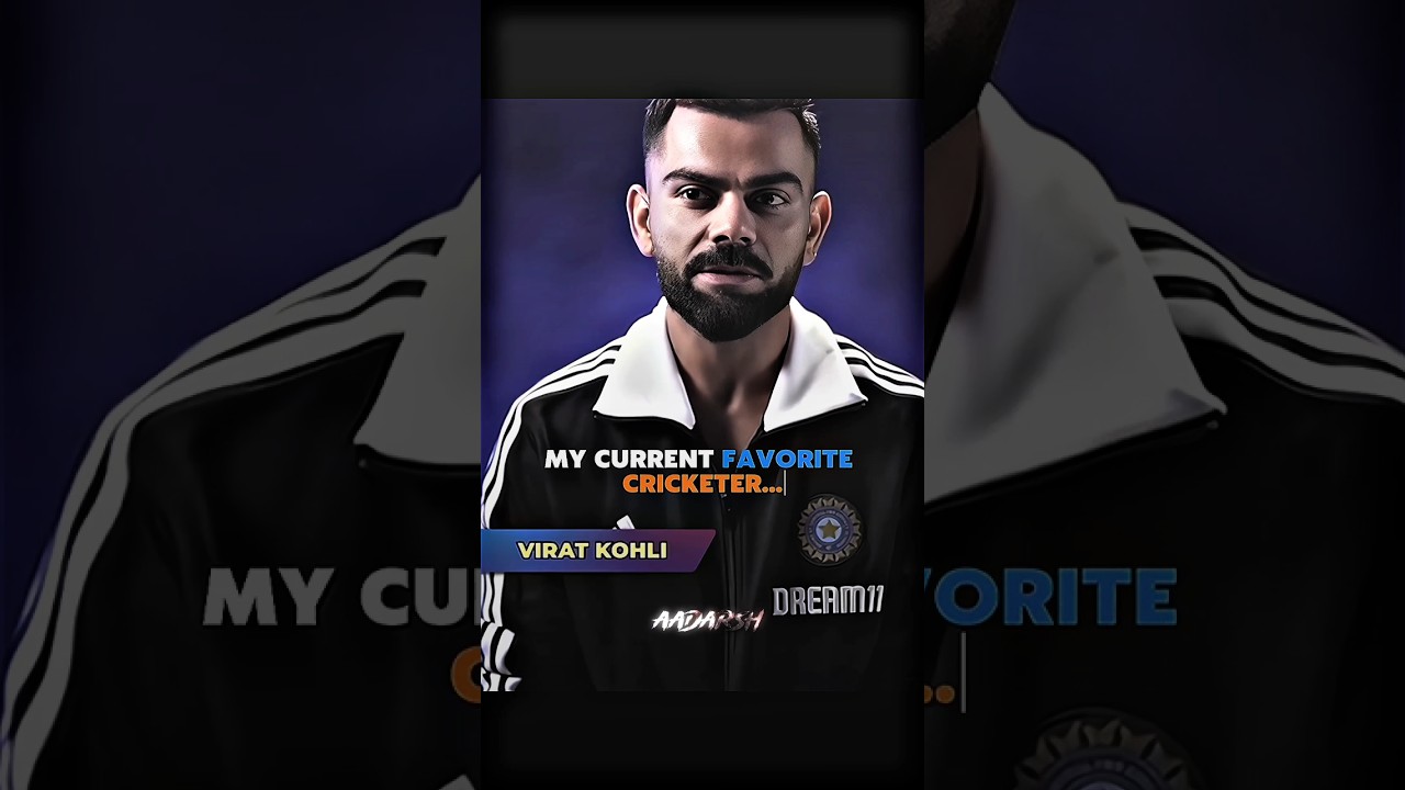 Kohli's Current Fav Cricketer☠️🔥...!!#indianbatsman #sg #indiancaptain #ipl #msdhoni #viratkohli
