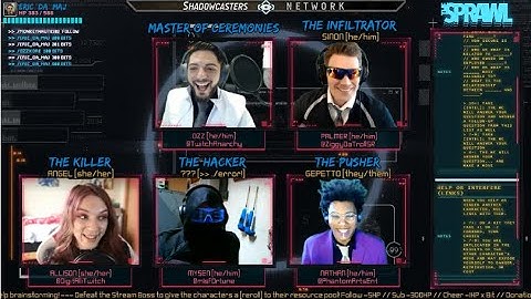 THE SPRAWL Ep. 0 Actual Play PbtA | cyberpunk_w0rld_building.exe