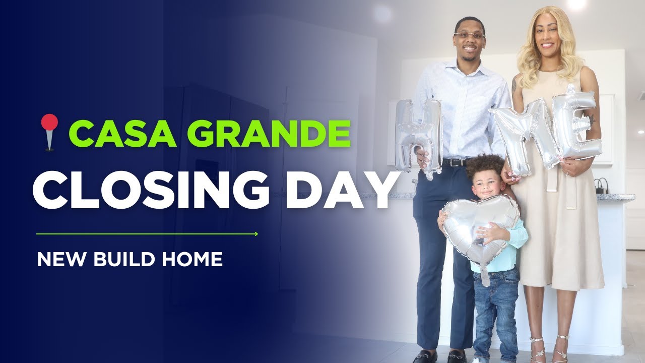 Closing Day- New Build in📍Casa Grande