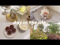 daily vlog ☁️🤍 baking, nature centre 🌷,  2024 journalling, skincare